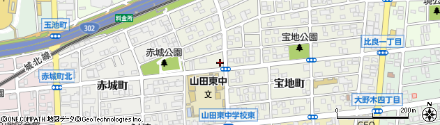 愛知県名古屋市西区宝地町38周辺の地図