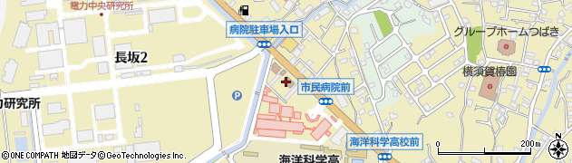 神奈川県警察本部第一交通機動隊横須賀分駐所周辺の地図