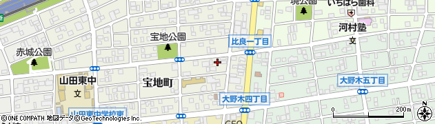 愛知県名古屋市西区宝地町320周辺の地図