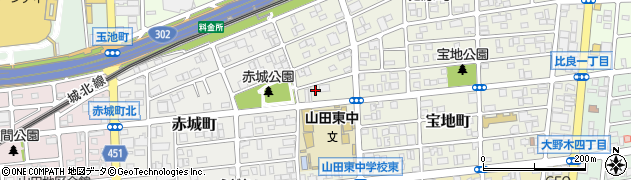 愛知県名古屋市西区宝地町48周辺の地図