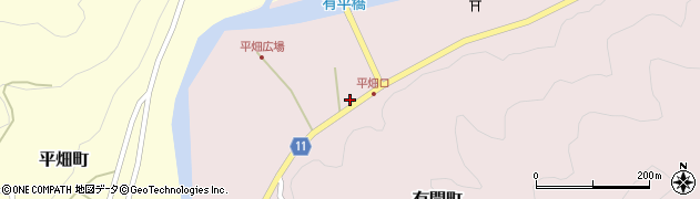 愛知県豊田市有間町寺ノ下周辺の地図