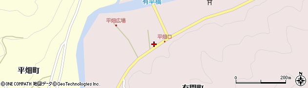愛知県豊田市有間町（寺ノ下）周辺の地図