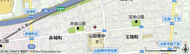 愛知県名古屋市西区宝地町45周辺の地図