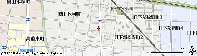 富士クリーニング店周辺の地図