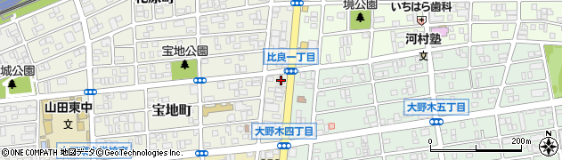 愛知県名古屋市西区宝地町385周辺の地図