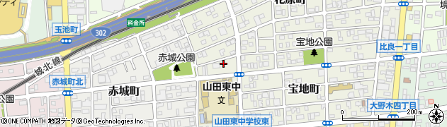 愛知県名古屋市西区宝地町43周辺の地図