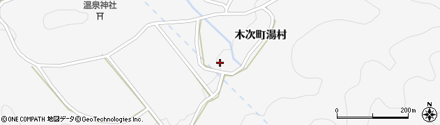 島根県雲南市木次町湯村1180周辺の地図