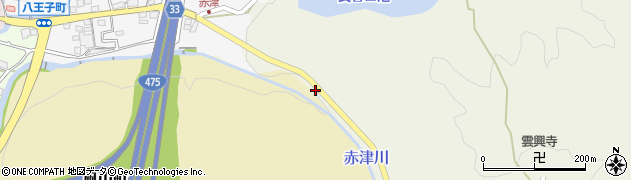 愛知県瀬戸市白坂町23周辺の地図