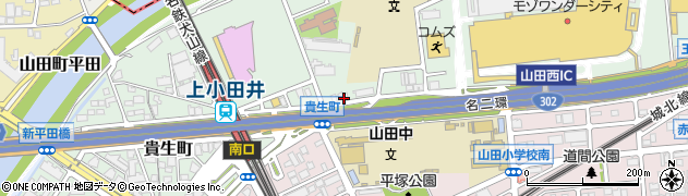 愛知県名古屋市西区二方町4周辺の地図