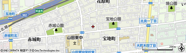 愛知県名古屋市西区宝地町93周辺の地図