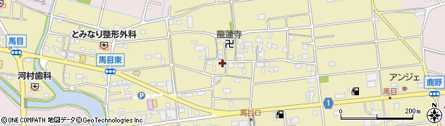 岐阜県海津市海津町馬目182周辺の地図