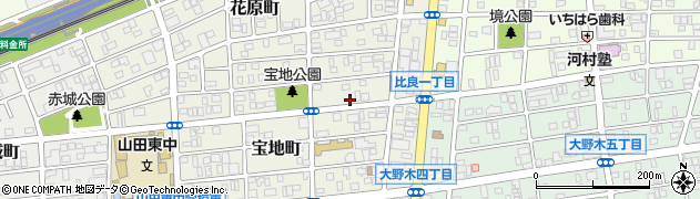 愛知県名古屋市西区宝地町308周辺の地図