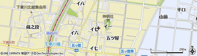 愛知県稲沢市祖父江町甲新田イ七40周辺の地図
