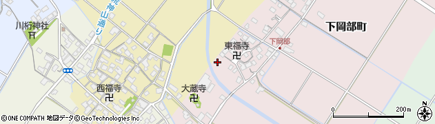 滋賀県彦根市下岡部町430周辺の地図