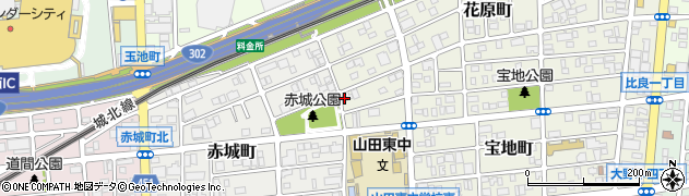 愛知県名古屋市西区宝地町51周辺の地図