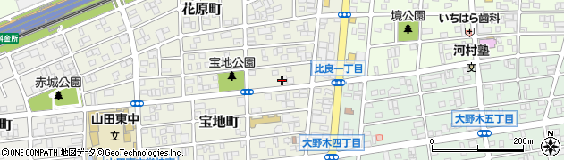愛知県名古屋市西区宝地町307周辺の地図
