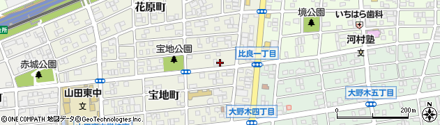 愛知県名古屋市西区宝地町305周辺の地図
