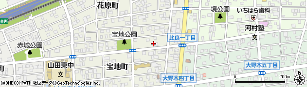 愛知県名古屋市西区宝地町306周辺の地図