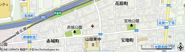愛知県名古屋市西区宝地町58周辺の地図