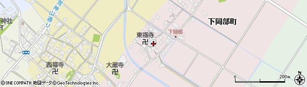 滋賀県彦根市下岡部町417周辺の地図