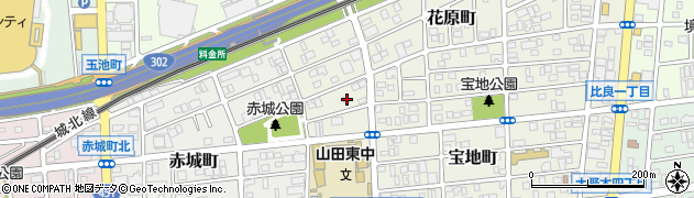 愛知県名古屋市西区宝地町59周辺の地図