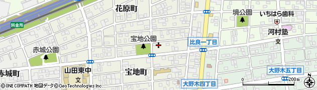愛知県名古屋市西区宝地町291周辺の地図