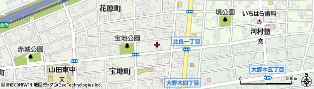 愛知県名古屋市西区宝地町296周辺の地図