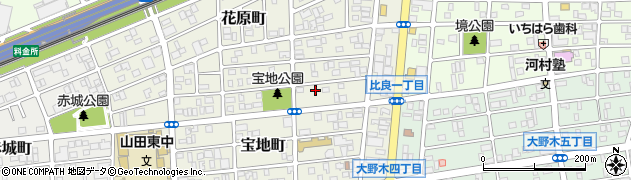 愛知県名古屋市西区宝地町292周辺の地図