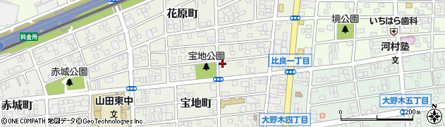愛知県名古屋市西区宝地町290周辺の地図