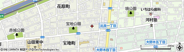 愛知県名古屋市西区宝地町297周辺の地図