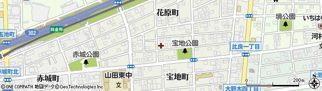 愛知県名古屋市西区宝地町204周辺の地図