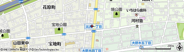 愛知県名古屋市西区宝地町392周辺の地図