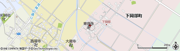 滋賀県彦根市下岡部町409周辺の地図