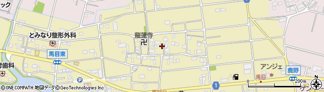 岐阜県海津市海津町馬目196周辺の地図
