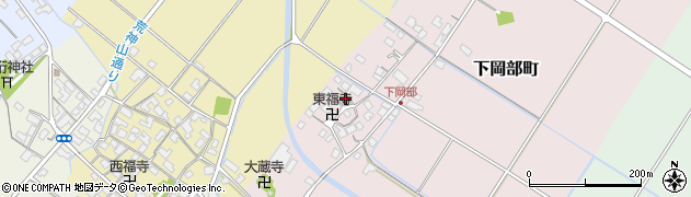滋賀県彦根市下岡部町410周辺の地図