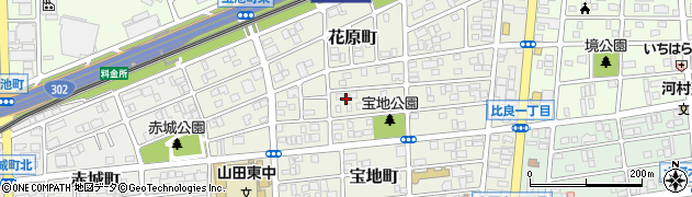 愛知県名古屋市西区宝地町211周辺の地図