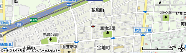 愛知県名古屋市西区宝地町206周辺の地図