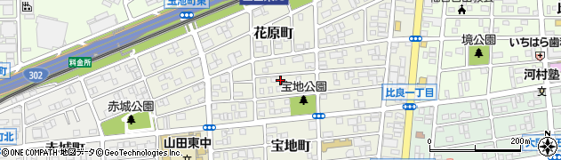 愛知県名古屋市西区宝地町216周辺の地図