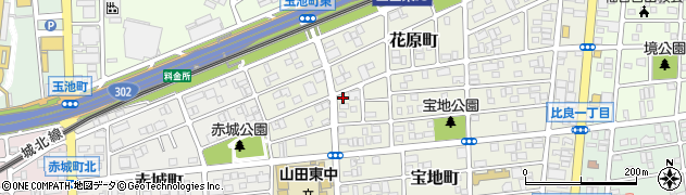 愛知県名古屋市西区宝地町64周辺の地図