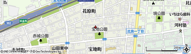 愛知県名古屋市西区宝地町220周辺の地図