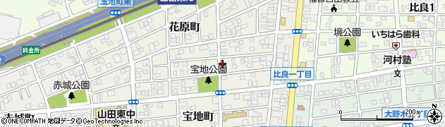 愛知県名古屋市西区宝地町270周辺の地図