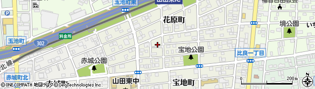 愛知県名古屋市西区宝地町76周辺の地図