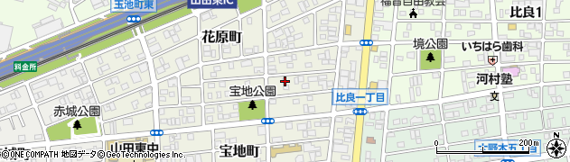 愛知県名古屋市西区宝地町272周辺の地図