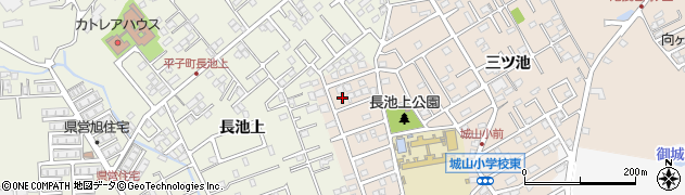 愛知県尾張旭市城山町（城山）周辺の地図