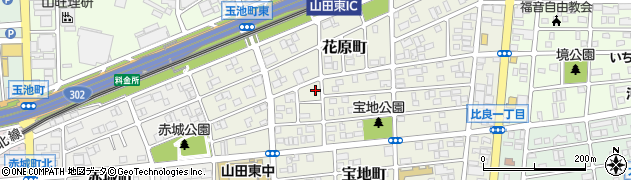 愛知県名古屋市西区宝地町72周辺の地図