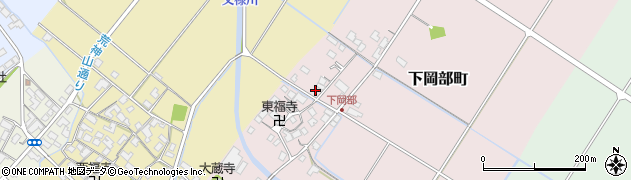 滋賀県彦根市下岡部町399周辺の地図