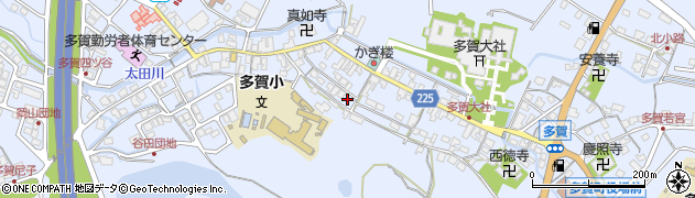滋賀県犬上郡多賀町多賀680周辺の地図