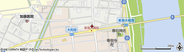 海津警察署東江警察官駐在所周辺の地図