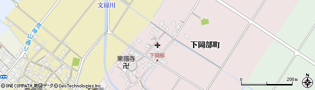 滋賀県彦根市下岡部町385周辺の地図