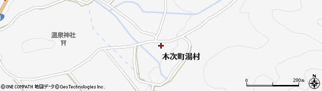 島根県雲南市木次町湯村801周辺の地図